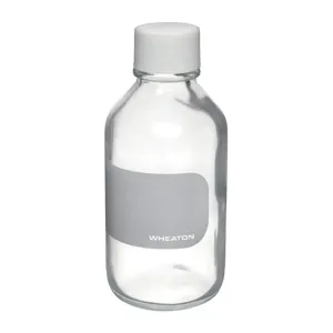 WHEATON 221017 Safety Coated Bottle 250mL PK6 | AJ2DBP 48H539