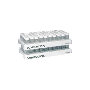 WHEATON 868806 Vial Rack Holds 50 PK5 | AG9ZLL 23NF42