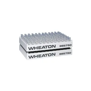 WHEATON 985750 Vial Rack Holds 96 PK5 | AG9ZLP 23NF45