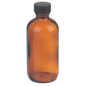 WHEATON W216855 Boston Round Bottle 4 Ounce PK24 | AJ2CFH 46Z287