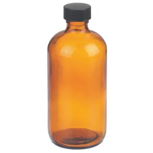 WHEATON W216856 Boston Round Bottle 8 Ounce PK12 | AJ2CFJ 46Z288