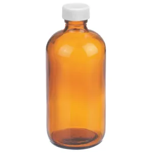 WHEATON W216862 Boston Round Bottle 8 Ounce PK108 | AJ2CFQ 46Z294