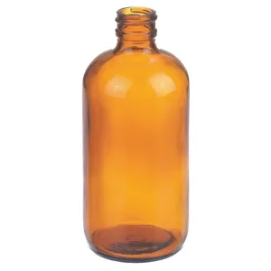 WHEATON W216868 Boston Round Bottle 8 Ounce PK108 | AJ2CFX 46Z301