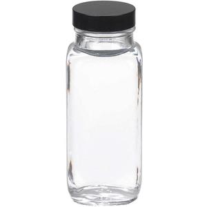 WHEATON W216887 Square Bottle 8 Ounce PK24 | AJ2DJM 48H789