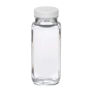 WHEATON W216896 Square Bottle 8 Ounce PK84 | AJ2DJX 48H798