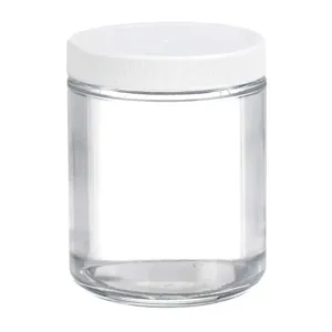 WHEATON W216905 Glass Jar 8 Ounce PK12 | AJ2DKG 48H860