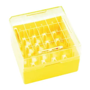 WHEATON W651703-Y Freezer Box Yellow Pk 10 | AG6UEH 48H508