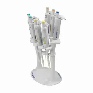 WHEATON W851361 Pipette Stand Hold 7 Pipettes Light Gray | AF7XYJ 23ND17