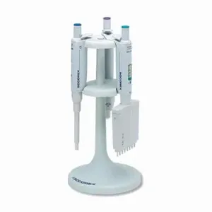 WHEATON W851369 Pipette Stand Hold 3 Pipettes Light Gray | AF7XYK 23ND18