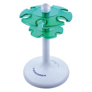 WHEATON W870154 Pipette Stand Hold 6 Pipettes Green | AF7YGJ 23ND07