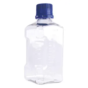 WHEATON WPBGC2000S Bottle PETG 2000mL Square PK6 | AG9DBY 19KZ65