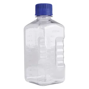 WHEATON WPBGC2000SB Bottle PETG 2000mL Square PK6 | AG9DCF 19KZ72