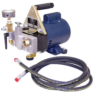 WHEELER-REX 39300 Hydrostatic Test Pump Electric 1/2 Hp | AE8XPY 6GDV5