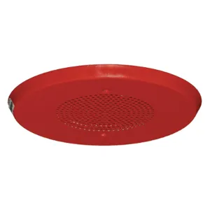 WHEELOCK PRODUCTS CN121081 Speaker Strobe 25/70 Vrms Red 7-17/64 Inch Height | AH8CZH 38GV18