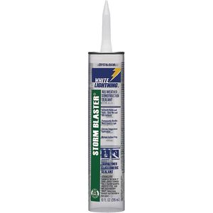 WHITE LIGHTNING W41401010 Construction Sealant Solvent 10 Ounce Clear | AH4FDW 34FW64
