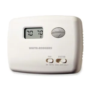 WHITE-RODGERS 1F78-144 Digital Thermostat 1h 1c Nonprogrammable | AD2CRC 3MY10