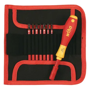 WIHA TOOLS 28391 Multi-bit Screwdriver Insulated 8 Pc | AB8RDX 26X284