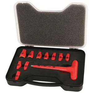 WIHA TOOLS 31394 Insulated Tool Set 11-pieces 1/4 Inch | AB8RFG 26X317