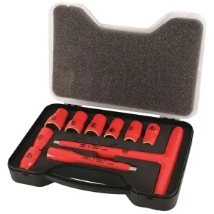 WIHA TOOLS 31496 Insulated Tool Set 10-pieces 3/8 Inch | AB8RFP 26X324