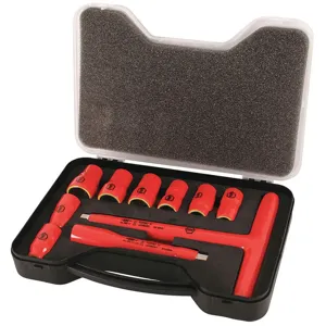 WIHA TOOLS 31595 Insulated Tool Set 10-pieces 3/8 Inch | AB8RFN 26X323