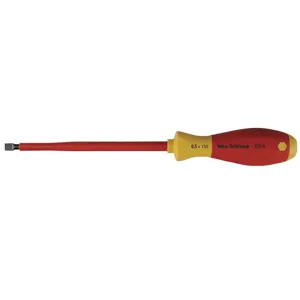 WIHA TOOLS 32010 Insulated Screwdriver Slotted 3/32 x 3 In | AB8REP 26X301