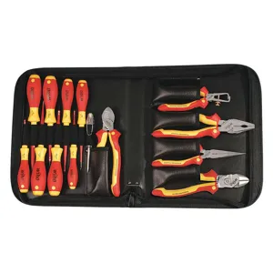 WIHA TOOLS 32869 Insulated Tool Set 14-pieces | AB8RBG 26X223