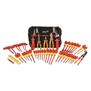 WIHA TOOLS 32874 Insulated Tool Set 48-pieces | AB8RBZ 26X239