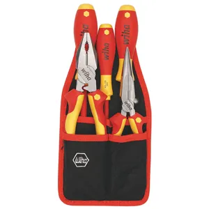 WIHA TOOLS 32875 Insulated Tool Set 5-pieces | AB8RBJ 26X225