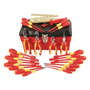 WIHA TOOLS 32879 Insulated Tool Set 25-pieces | AB8RBY 26X238