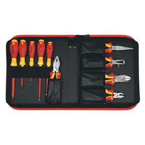 WIHA TOOLS 32891 Insulated Tool Set 11-pieces | AE4NCT 5LX08