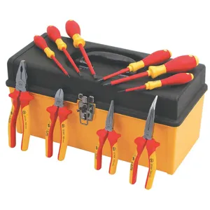 WIHA TOOLS 32892 Insulated Tool Set 10-pieces | AB8RBU 26X234