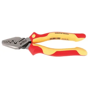 WIHA TOOLS 32945 Insulated Crimper 30-6 Awg 7 Inch Length | AB8RCB 26X241