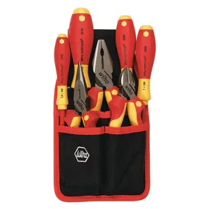 WIHA TOOLS 32985 Insulated Tool Set 7-pieces | AB8RBR 26X232