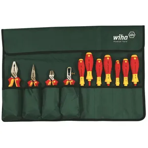 WIHA TOOLS 32986 Insulated Tool Set 11-pieces | AB8RBT 26X233