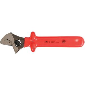 WIHA TOOLS 76208 Insulated Adjustable Wrench 8 Inch Red | AB8RFV 26X329