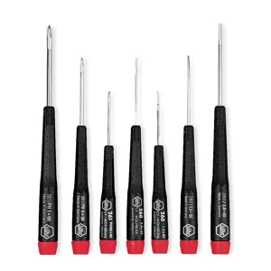 WIHA TOOLS 26190 Screwdriver Set Electronics 7 Pc | AE4MZW 5LW63