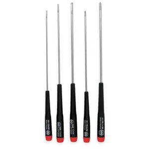 WIHA TOOLS 26192 Precision Driver Set Slotted/phillips 5pcs | AC2TFJ 2MPK5