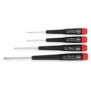 WIHA TOOLS 26194 Precision Driver Set Phillips 4pcs | AC2TFK 2MPK6