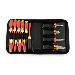 WIHA TOOLS 32192 Insulated Tool Set 14-pieces | AB4MBN 1YUL6