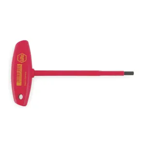 WIHA TOOLS 33447 Insulated Hex Key T 8.38mm 7 Inch Length | AB4MCA 1YUP1