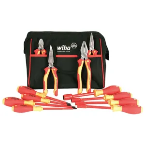 WIHA TOOLS 32894 Insulated Tool Set 12-pieces | AF6VBZ 20JY29