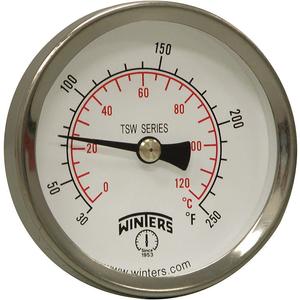 WINTERS INSTRUMENTS TSW174LF. Thermometer Analog -40-110 Degree 3/4 Inch Npt | AF6UFZ 20JN89