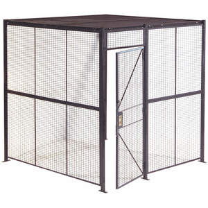 WIRECRAFTERS 882 Woven Wire Partition 2-Sided Hinged Door, Keyed Different | AC6QBV 35W444