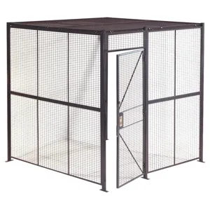 WIRECRAFTERS 12124 Woven Wire Partition 4 Sided Hinged Door | AC6QCB 35W450