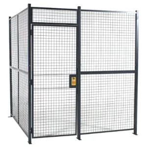 WIRECRAFTERS 12123RW Welded Wire Partition 3 Sided Hinge Door | AC6QCM 35W460