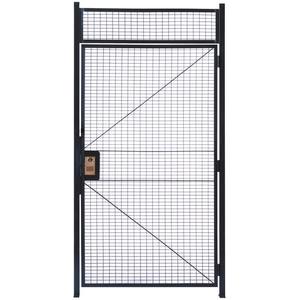 WIRECRAFTERS HD3710RW Hinge Door Welded Wire Partition | AC6QJD 35W591