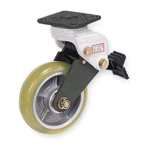 WM CASTER GDS-150B-SF Swivel Plate Shock-absorbing Caster Gray | AE9HXW 6JY75