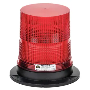 WOLO 3070P-R Led Warning Light Red 12/100vdc | AD6EZH 45A230