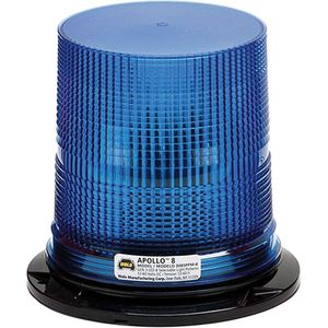 WOLO 3085PPM-B Led Warning Light Blue 12/60vdc | AD6EZM 45A234