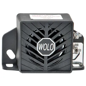 WOLO BA-97 Back Up Alarm 97db Black 2-1/2 Inch Height | AA4QZN 13A522